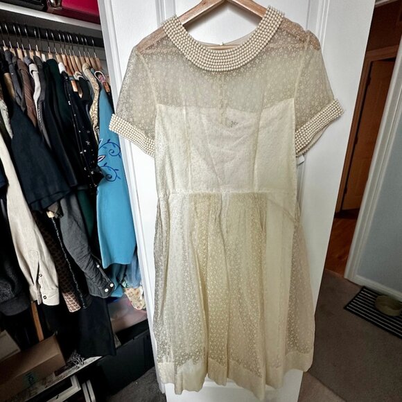 NWT Orla Kiely Spring 2014 Beaded Dress US10 - Picture 3 of 12